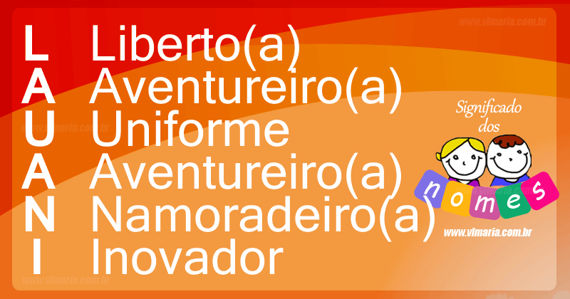 Imagem com o nome LAUANI