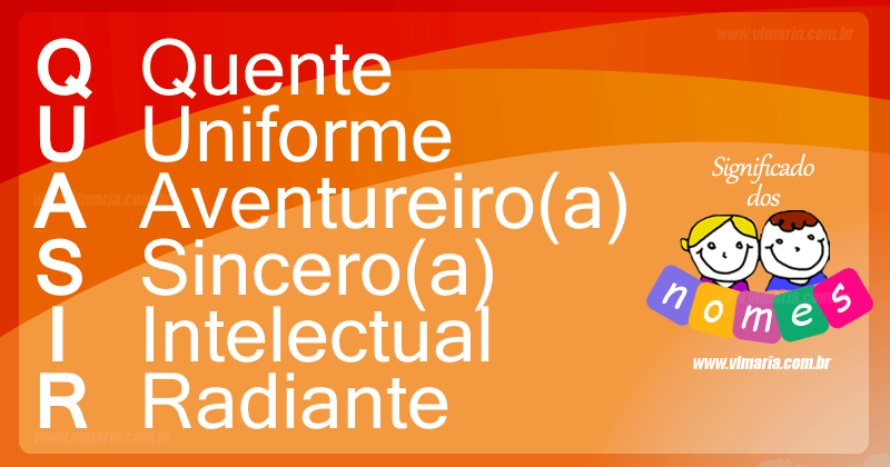 Imagem com o nome QUASIR