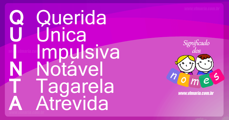Imagem com o nome QUINTA