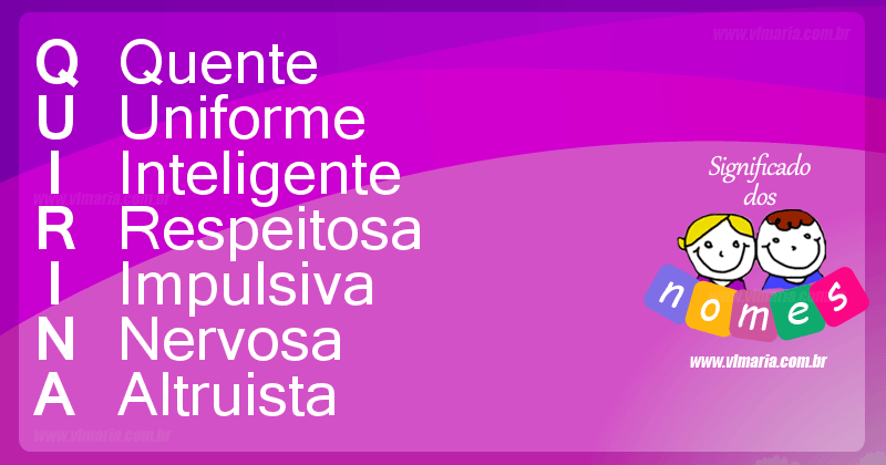 Imagem com o nome QUIRINA
