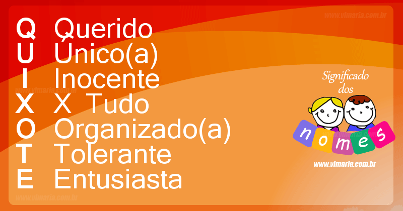 Imagem com o nome QUIXOTE