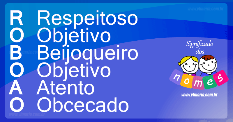 Imagem com o nome ROBOAO