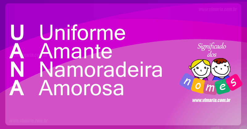 Imagem com o nome UANA