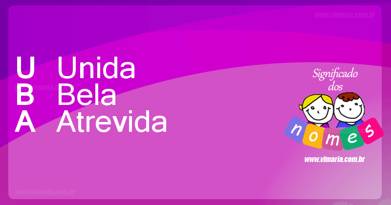 Imagem com o nome UBA