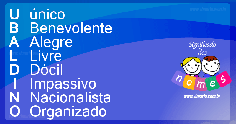 Imagem com o nome UBALDINO