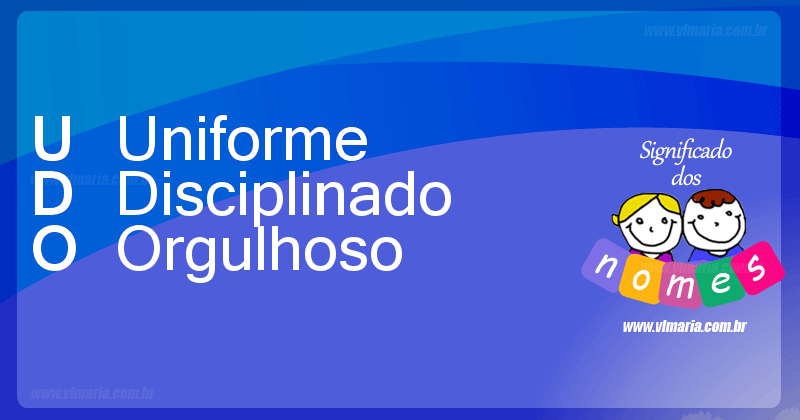 Imagem com o nome UDO
