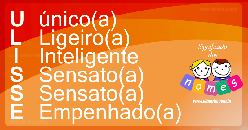 Imagem com o nome ULISSE