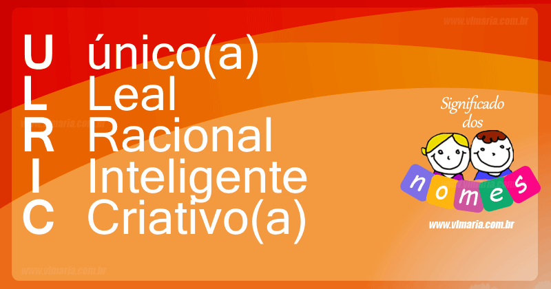 Imagem com o nome ULRIC
