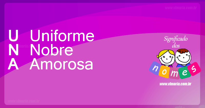 Imagem com o nome UNA