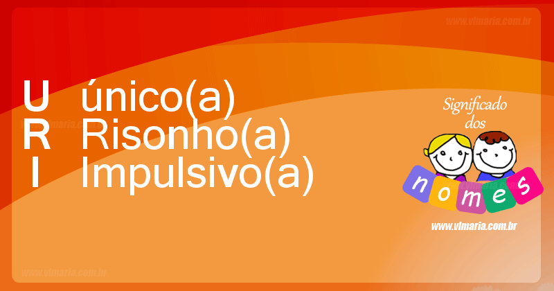 Imagem com o nome URI