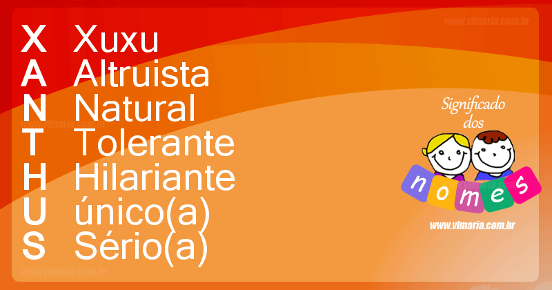 Imagem com o nome XANTHUS