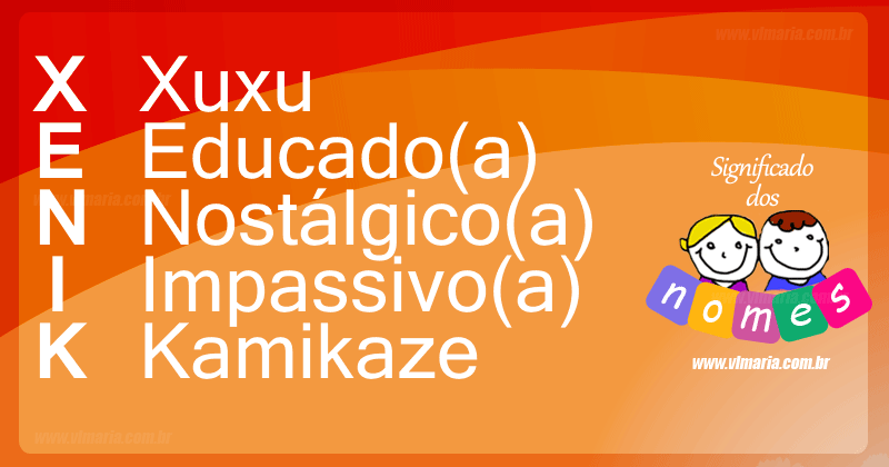 Imagem com o nome XENIK
