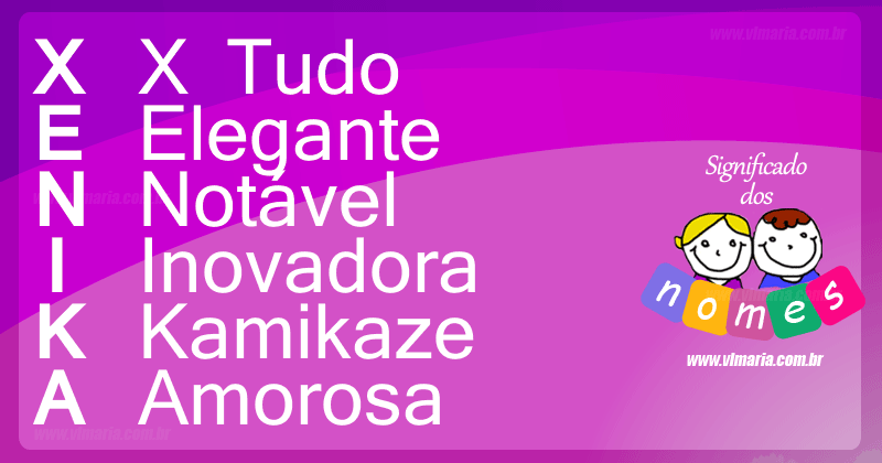 Imagem com o nome XENIKA
