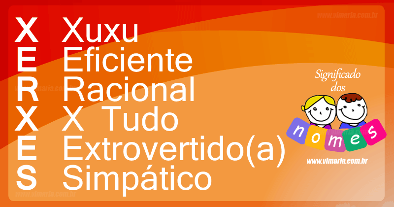 Imagem com o nome XERXES