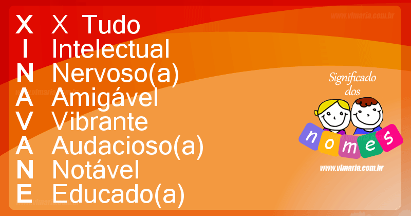 Imagem com o nome XINAVANE