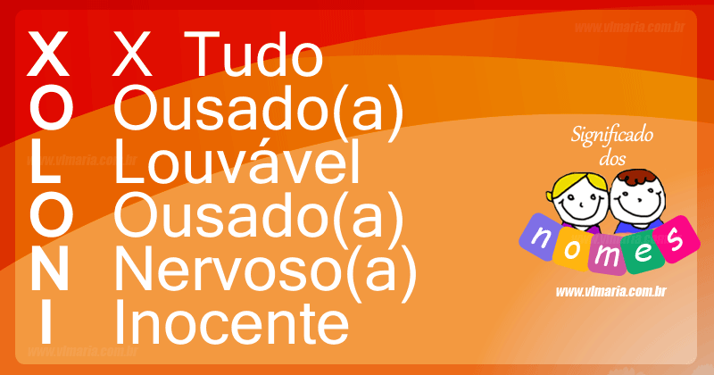 Imagem com o nome XOLONI