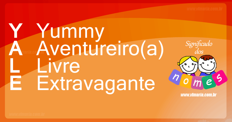 Imagem com o nome YALE