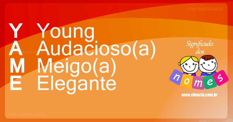 Imagem com o nome YAME