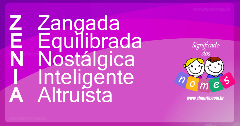 Imagem com o nome ZENIA