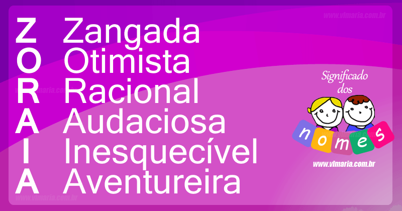 Imagem com o nome ZORAIA